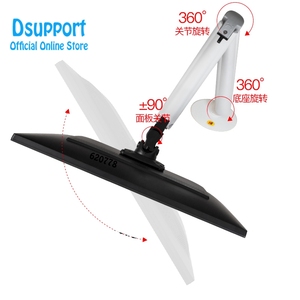 Soporte <span class=keywords><strong>de</strong></span> Monitor <span class=keywords><strong>de</strong></span> Aleación <span class=keywords><strong>de</strong></span> Aluminio F100A con Resorte <span class=keywords><strong>de</strong></span> Gas, para Pantallas <span class=keywords><strong>de</strong></span> 22-35 Pulgadas, Rotación <span class=keywords><strong>de</strong></span> 360°, Inclinación, Giro, Montaje <span class=keywords><strong>de</strong></span> Escritorio, Dos Puertos USB, Negro - Product Image 5