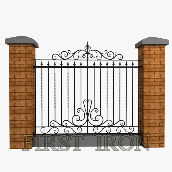 Recinzione in ferro battuto o asta di ferro recinzione, recinzione in ferro battuto In Australia
