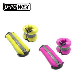 0,25 kg ajustable pesos de la muñeca de bandas y de <span class=keywords><strong>neopreno</strong></span> suave tobillo pesas fitness para apoyo de tobillo - Product Image 3
