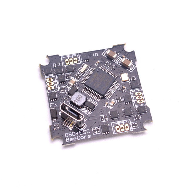BeeCore OMNIBUS F3 V1 Flight Controller Integrated 5A Built-in OSD Blheli_S DSHOT600 Brushless ESC for RC Quadcopter Multirotor