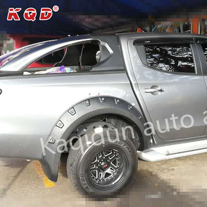 Passage de roue évasements d'ailes accesorios pour mitsubishi triton l200 2016 2017 mitsubishi l200 fender flare - Product Image 2