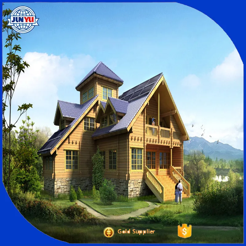 बिक्री के लिए घर के लिए लकड़ी प्रवेश/prefab लकड़ी के घर/लकड़ी के घर कीमत