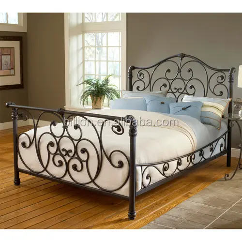 queen size iron beds design
