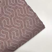 XXC-cortina jacquard con diseño geométrico, cortinas suaves 100% poliéster árabe