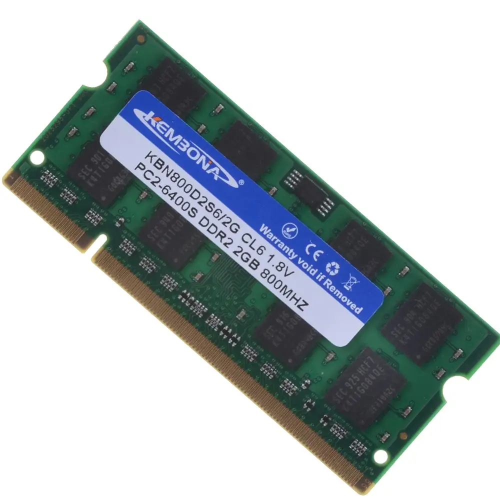 メモリRAMDDR2 2 GB800mhzラップトップ