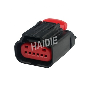 Connettore automobilistico 1-1419168-2 del pedale dell'acceleratore GM <span class=keywords><strong>Tyco</strong></span>/Amp femmina impermeabile a 6 <span class=keywords><strong>pin</strong></span> - Product Image 1