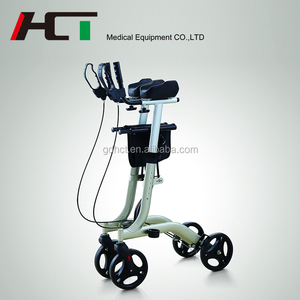 HCT-9137B <span class=keywords><strong>rollator</strong></span> אלומיניום קל משקל מתקפל זרוע הליכון <span class=keywords><strong>rollator</strong></span> עם תיק עבור eldly לשימוש פנימי וחיצוני - Product Image 2