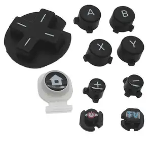 Buttons A B X Y D-pad power home volume TV button set for Wii U gamepad repair parts Buttons