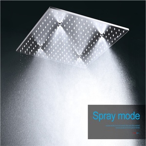 500x500 มิลลิเมตร Led เหนือศีรษะสแตนเลส Rain Shower ชุด - Product Image 3