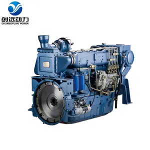 उच्च गुणवत्ता 6 सिलेंडर 300hp 200hp समुद्री डीजल इंजन weichai समुद्री इंजन