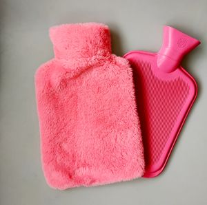 Couverture en fourrure douce design <span class=keywords><strong>renard</strong></span> rose chaud avec bouteille d'eau chaude en caoutchouc de qualité BS pour cadeau de vacances - Product Image 4