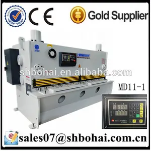 QC11K/Y NC/CNC cizallas guillotina hidráulica máquina de corte de llantas de corte de metal QC11Y 6*4000MM