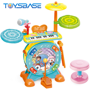 Multifunction <strong>Kids</strong> 2 in 1 Electronic Musical Piano Play Toy Drum <strong>Keyboard</strong> - Product Image 4