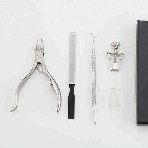 Profesión 4PCs Kit de uñas encarnadas Herramientas de pedicura portátiles Acero inoxidable Lima de uñas Lifter Corrector Essential Nail Clipper - Product Image 2