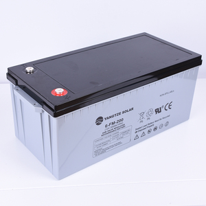 Yangtze Agm Deep Cycle Zonne-energie Opslag Batterij 12V 200ah Voor Egypte <span class=keywords><strong>M</strong></span> - Product Image 1
