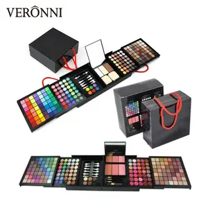 177 di colore Eyeshadow Palette Blush Lip Gloss Completo di Trucco di Bellezza Estetica Set All in One Kit per I Professionisti Box