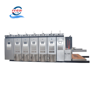 Oecan ondulé boîte de carton de <span class=keywords><strong>papier</strong></span> de découpage d'impression de formulaires informatiques faisant la <span class=keywords><strong>machine</strong></span> - Product Image 2
