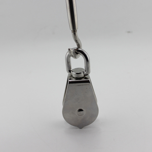 Thép Không Gỉ Bánh Xe Đơn Xoay Ròng Rọc Dây Thừng Khối - Product Image 4