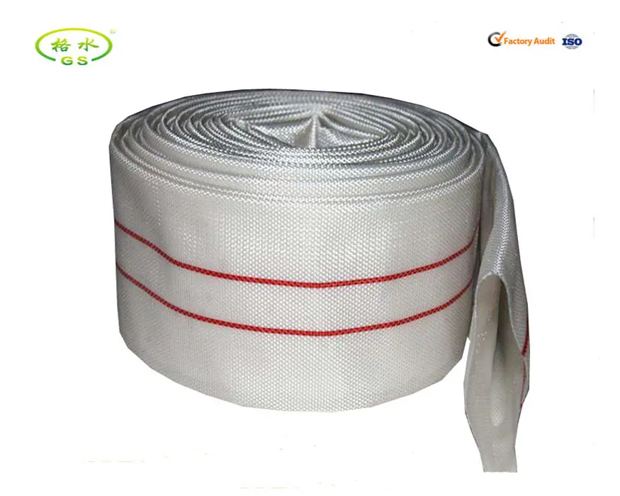 200mm 8bar rubber/pvc /pu lined fire fighting hose