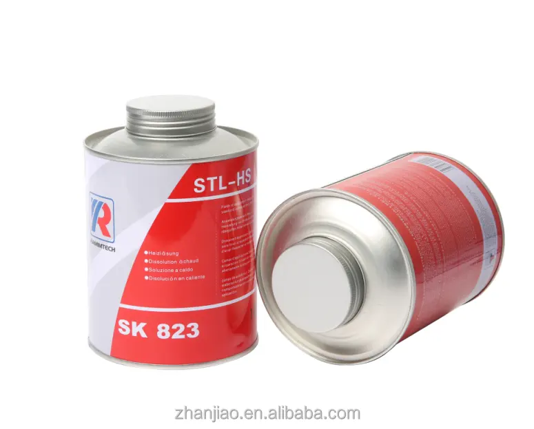 Non flammable hot vulcanizing solvent/cement for conveyor belt hot splicing