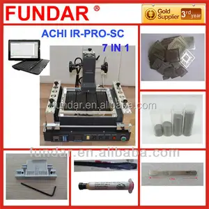 free shipping to West Europe New ACHI IR PRO-SC V4 dark IR BGA rework station with free 6 in 1 bga reballing kit