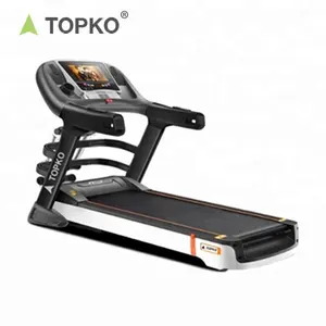 TOPKO सस्ते वाणिज्यिक जिम उपकरण फिटनेस पोर्टेबल तह इलेक्ट्रिक मोटर चालित संगीत एसी treadmills के लिए विनिर्माण घर