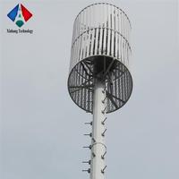 Torre de antena de acero monopolo, torres de telecomunicaciones, comunicación tubular, apariencia estética, china, alibaba
