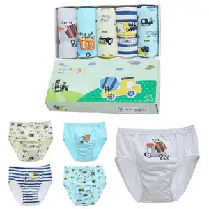 Factory & supplier of china products hot sale 100% cotton kids underwear briefs for boys