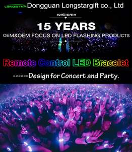 Blink Armband Programmierbare Fernbedienung Gesteuert LED Avicii Glow In The Dark Silikon Armband - Product Image 2