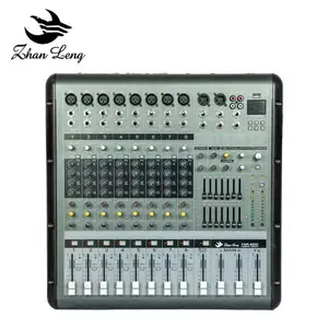 Best powermixer ldp1600 8-channel audio mixer with usb audio mixer with phantom power