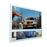 Mejor calidad full HD lcd de vídeo ad player ascensor publicidad Pantalla de señalización digital