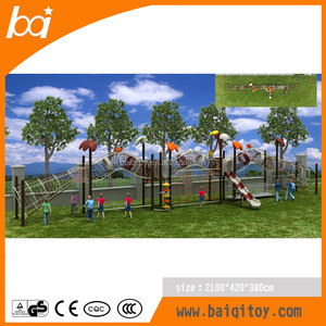 Los niños al aire libre patio de recreo al aire libre columpio puente escalada neto - Product Image 5