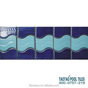 Thiết Kế Mẫu Không Trượt Hồ Bơi Đầy Màu Sắc Mosaic Tường Biên Giới Gạch - Product Image 4