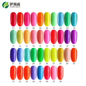 Yidingcheng factory high quality color uv gel candy series uv nail gel polish