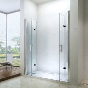 Supera 2025 <span class=keywords><strong>porta</strong></span> <span class=keywords><strong>doccia</strong></span> <span class=keywords><strong>a</strong></span> doppia fisarmonica aperta <span class=keywords><strong>a</strong></span> scomparsa - Product Image 2