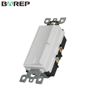 Bon contact Pc matériel mur électrique 2 bouton poussoir <span class=keywords><strong>variateur</strong></span> de lumière interrupteur pour la maison chambre d'hôtel - Product Image 3