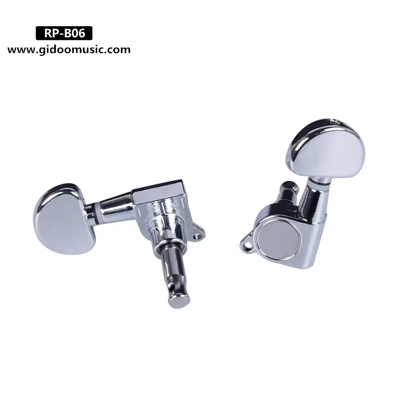 Wholesale price 3L3R Tuning Pegs Machine Heads Tuner Button Keys For Acoustic Guitar Accessories Replacement Chrome