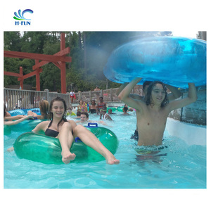 Tubes de toboggan aquatique en fibre de verre pour piscine, tubes de toboggan aquatique à vendre, flotteur simple pour piscine - Product Image 6