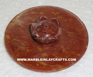 Plaque à encens en pierre ollaire - Product Image 1