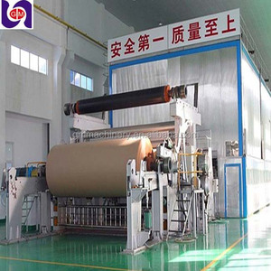 Chất Thải Tái Chế Fluting Sóng Vừa Carton Dây Chuyền Sản Xuất Các Tông Máy Làm Giấy Kraft Mill Giá - Product Image 5