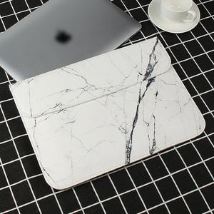 2019 New Pu Leather Sleeve for <strong>Macbook</strong> <strong>Air</strong>/Pro <strong>Case</strong> Cover 12 <strong>13</strong> <strong>13</strong>.3 15 <strong>Inch</strong> Wholesale - Black Marble - Product Image 3