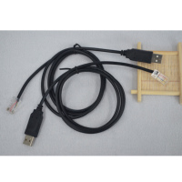 Câble USB vers RS232 vers RJ11/RJ12 6P6C FTDI FT232RL+ZT213 pour imprimante et ordinateur, longueur 6 pieds, utilisation multimédia