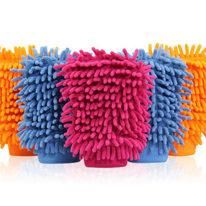 Al por mayor del chenille microfibra Premium Scratch-Envío Wash Mitt lavado fideos guante Mitt anti Scratch para <span class=keywords><strong>auto</strong></span> - Product Image 3