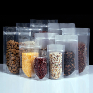 De plástico de calidad alimentaria acabado <span class=keywords><strong>mate</strong></span> bolsa de bolsas <span class=keywords><strong>con</strong></span> cremallera para polvo de té de envasado de especias - Product Image 5