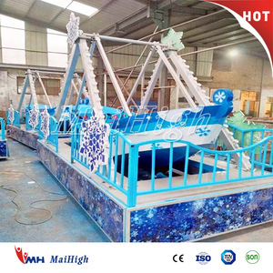 פנימי או חיצוני Funfair משחקים כחול קרח ילדים מיני קטן פיראטים ספינה נסיעה - Product Image 4