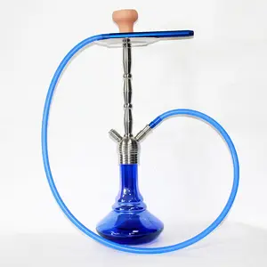 woyu hookah glass smoking water pipe 304stainless steel hoka shisha