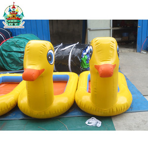 Đáng yêu <span class=keywords><strong>Inflatable</strong></span> vịt lớn/Con Chó thuyền <span class=keywords><strong>Inflatable</strong></span> nổi thuyền công viên nước đồ chơi - Product Image 2