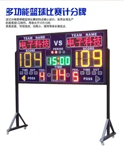 Bola Basket Papan Skor/Basket Timer Papan Skor Digital Basket Papan Skor