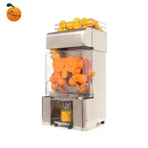 Máquina comercial automática de suco de frutas, extrator de suco, presser de laranja