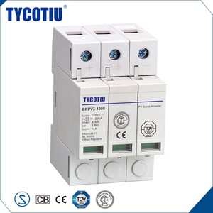 TYCOTIU Efectivo A La Entrega De China Descargador de Sobretensiones de Baja Tensión 1000 V de Protección Contra Sobretensiones - Product Image 1